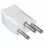 Bachmann 910.275 balts elektriskais spraudnis