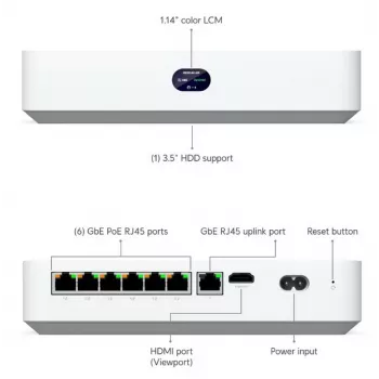 Ubiquiti UNVR-Instant-Kit video novērošanas komplekts Vadu