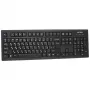 A4Tech KR-85 tastatūra USB QWERTY US English Melna