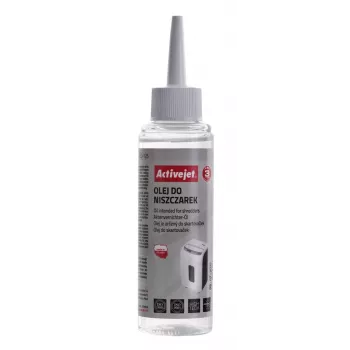 Eļļa dokumentu smalcinātājiem ActiveJet ASO-125 125 ml pudele ar aplikatoru