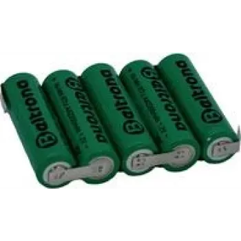 Beltrona RTU5AAZ akumulatoru bloks 5x Mignon (AA) Z-pielodējami kontakti NiMH 6 V 2200 mAh (BELRTU5AAZ)