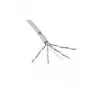 LogiLink montāžas kabelis, Cat. 5e, U/UTP, 100 m, pelēks, 4 x 2 AWG 24/1, neekranēts, PVC apvalks, CPV0019