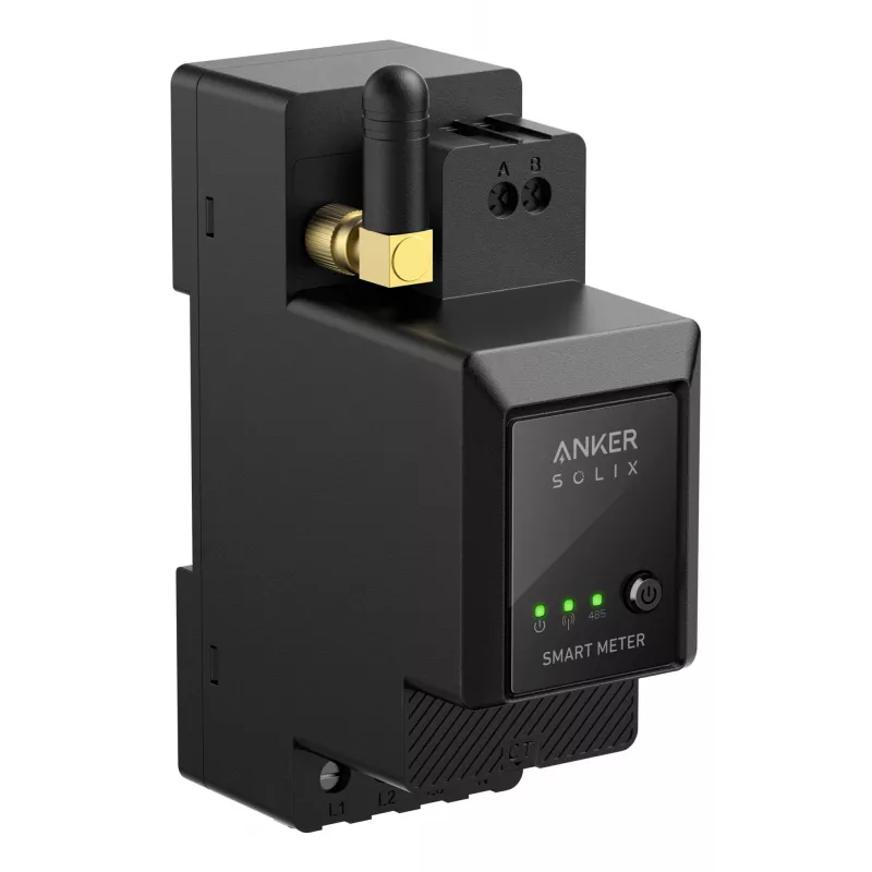 Anker SOLIX Smart Meter A17X7311 viedais skaitītājs priekš Solarbank 2, melns