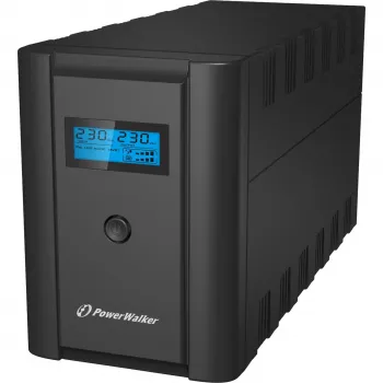 PowerWalker VI 2200 SHL Schuko nepārtrauktās barošanas avots (UPS) Line-Interactive 2.2 kVA 1200 W 4 AC kontaktligzdas