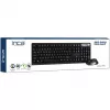 Inca IWS-549U Bezvadu tastatūras un peles komplekts, biroja RF, USB, QWERTY turku, melns