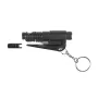 Avārijas instruments GUARD YC-004-BL — jostas nazis ar svilpi, stikla lauzējs, tehnopolimērs, 75×35×15 mm, 100 g