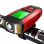 Velolukturis Superfire BM01 4-in-1 USB uzlādējams ūdensizturīgs