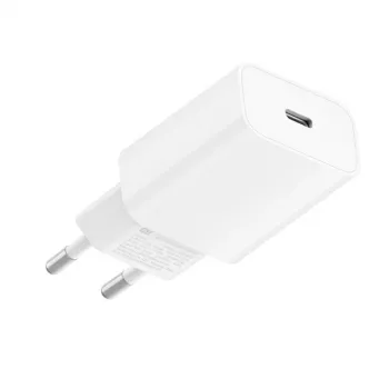 Lādētājs USB-C 20W Secure Quick Charge Oriģināls Xiaomi AD201EU Balts