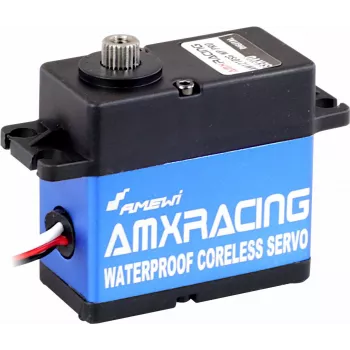 Amewi standarta servo AMXRacing AM1210SG WP PRO analogais servo, pārnesumi: tērauds (28455)
