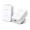 Mercusys AV1000 Gigabit Powerline Starter Kit MP500 KIT — 1000 Mbit/s, 1x RJ-45