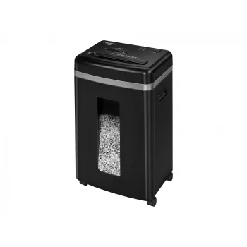 Papīru smalcinātājs Fellowes Powershred 450M Micro-cut, 9 lapu ietilpība, 2 x 12 mm, 22 L grozs, melns