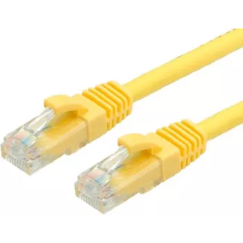 VALUE - Patch-Cable - RJ-45 (Tēviņš) uz RJ-45 (Tēviņš) - 3 m - UTP - CAT 6a - Lietais, Snagless - Dzeltens, RAL 1004 (21.99.1433)