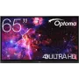 Optoma 3653RK Digital Signage Touch Displejs 165 cm (65 inch) 4K UHD 3840 x 2160, 450 cd/m², HDMI, DisplayPort, VGA, USB, LAN, Android 14