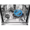 Iebūvējamā trauku mazgājamā mašīna Electrolux EEG63410L, šaurā 45 cm, 10 komplekti, 8 programmas, AirDry, AquaStop