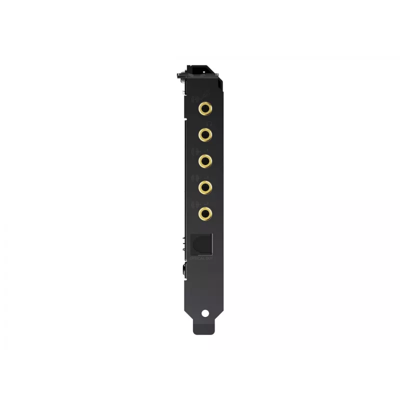 Creative Sound BlasterX AE-5 Plus Melna PCI-e RGB Spēļu Skaņas Karte