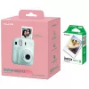 Momentkamera Fujifilm Instax Mini 12 Piparmētru zaļā ar 10 loksnes momentfilmu komplektu