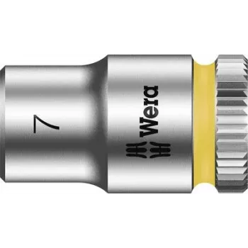 WERA 8790 HMA Ārējā sešstūra uzgriežņu uzgalis 7 mm 1/4 inch (6.3 mm)