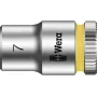 WERA 8790 HMA Ārējā sešstūra uzgriežņu uzgalis 7 mm 1/4 inch (6.3 mm)