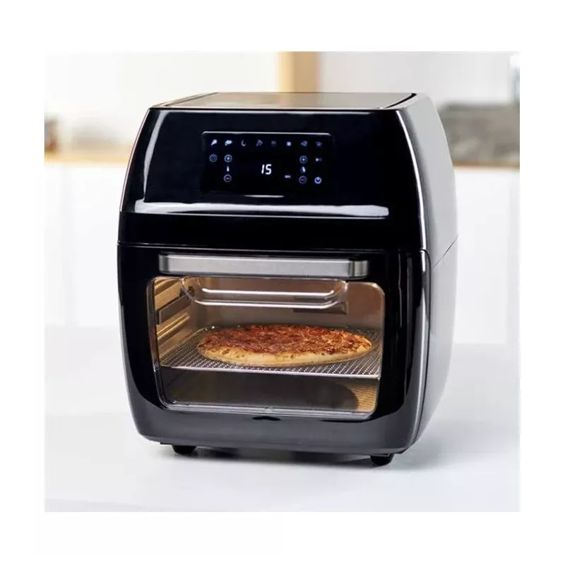 Gaisa fritieris Black & Decker BXAFO1200E — 12 L, 1700 W, skārienvadība, 40–200°C, rotisserie, cepšana un gatavošana