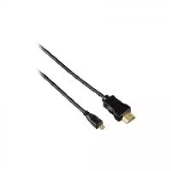 Hama HDMI 0,5m kabelis HDMI Type A (Standard) – HDMI Type D (Micro) Melns