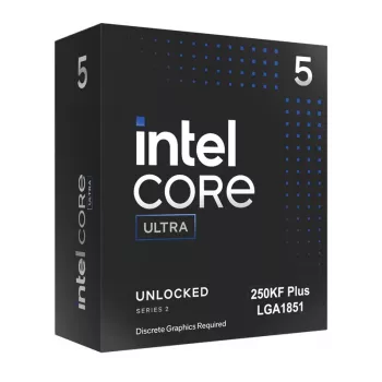 Intel Core Ultra 5 250KF Plus 18-kodolu LGA1851 CPU, Box (BX80768250KF)