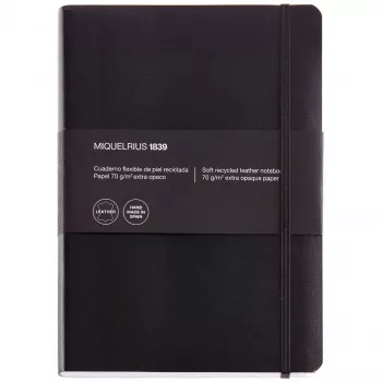 Jakob Maul GmbH LEATHER1839 Piezīmju grāmatiņa 152x210 mm, kvadrāti 5 mm, 300 lpp., Bezmaksas piegāde (A040290)