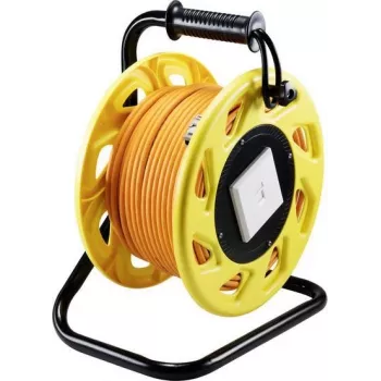 SpeaKa Professional RJ45 pagarinātājvads [1x RJ45-Spraudnis - 1x RJ45-Ligzda] Oranžs Apaļš 50.00 m (SP-8905332)