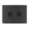 Sienas skapis Lanberg WF01-6409-00B 9U Melns