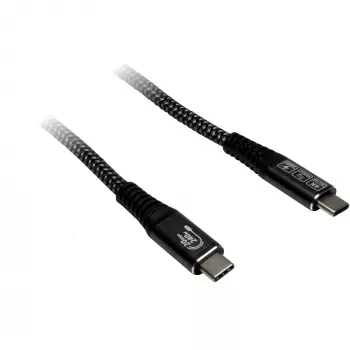 Inter-tech 88885673 USB kabelis melns