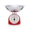 Mehāniskais virtuves svars ETA ETA577790030 — 5 kg, 25 g iedaļa, nerūsējošais tērauds, balts