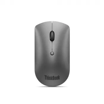 Lenovo ThinkBook Bluetooth klusā pele – optiska, ambidekstrāla, 2400 DPI