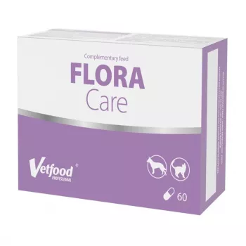 VetFood FloraCare caurejas novēršanas līdzeklis suņiem un kaķiem, 60 kapsulas
