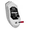 Bezvadu spēļu pele DEFENDER Pandora White — ambidekstrāla, 3200 DPI, 6 pogas, programmējama, optiska, USB