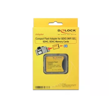 DeLOCK 62637 CompactFlash adapteris SD kartēm