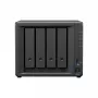 Galddatora NAS SYNOLOGY DP340 ar R1600 procesoru, 16 GB RAM, 32 TB HDD, 4 nodalījumi, RAID atbalsts, melns