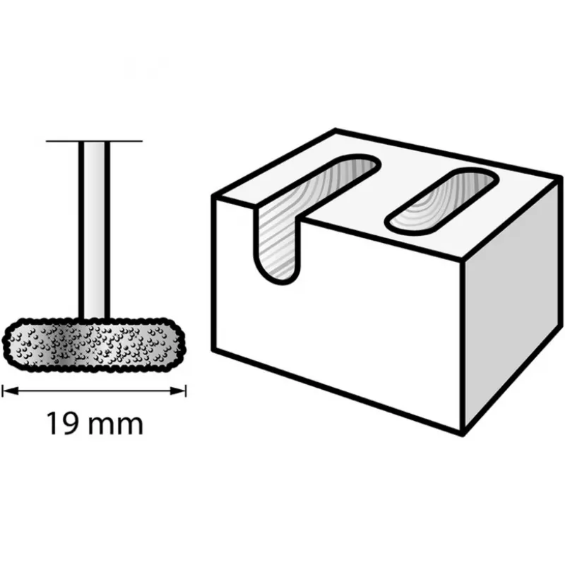 Piederums Dremel 9936 1,9 cm griešanas disks