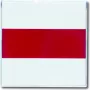 Busch Jaeger 1573 CN-84 Red - White (1582-0-0350)