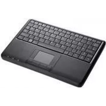 Perixx PERIBOARD-510 H PLUS FR Black – kompakta tastatūra ar skārienpaliktni