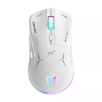 Peles Onikuma CW917 2.4G bezvadu un vadu spēļu pele balta