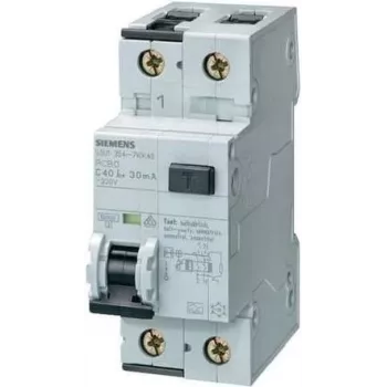 Siemens noplūdes strāvas aizsardzības slēdzis 10 A 230 V 5SU1356-7KK10
