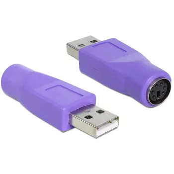 DeLOCK 65461 dzimuma pārveidotājs PS/2 uz USB-A