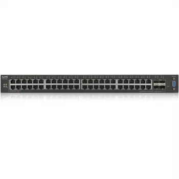 Zyxel XGS2210-52 Pārvaldāms L2 Gigabitu Ethernet slēdzis (10/100/1000) 1U Melns