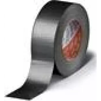 Līmlente Tesa 4662, 50 mm x 50 m, melna, aizvēršanai/stiprināšanai/remontam