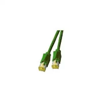 EFB-Elektronik RJ45 Patch Kabelis Cat.6A S/FTP LSZH Draka UC900 TM31 Zaļš 1m (K8560GN.1)