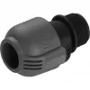 Savienotājs sprinkleru sistēmai 25mm > 1, melns/pelēks