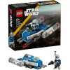 LEGO Star Wars: Captain Rex Y-Wing Microfighter — būvējams zvaigžņu kuģis ar minifigūru, 99 detaļas, 6+ gadiem
