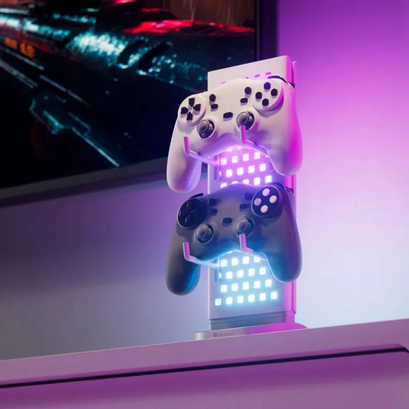 Nanoleaf Pegboard Desk Dock, Balts | 15 W | RGB