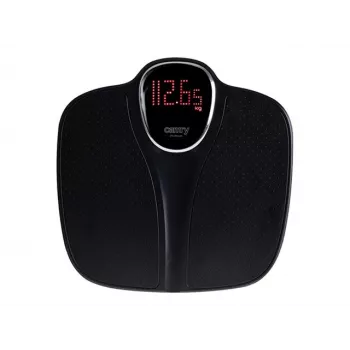 Grīdas svari Camry CR 8171b — maksimālais svars 180 kg, precizitāte 50 g, ĶMI mērīšana, melns