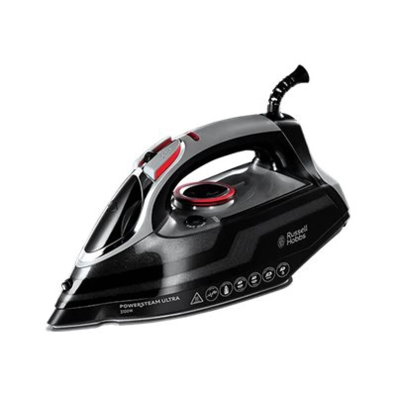 Russell Hobbs 20630-56 gludeklis Sausā un tvaika gludināšana Keramikas zole 3100 W Melns, Pelēks