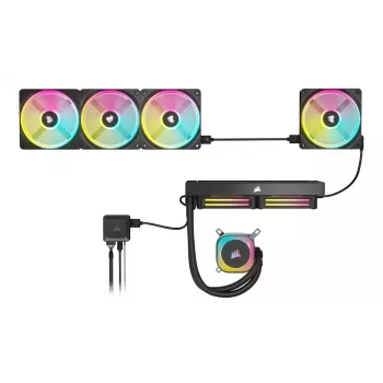 Corsair iCUE LINK QX120 RGB 120 mm PWM ventilators paplašināšanas komplekts (CO-9051001-WW)